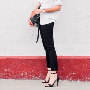 Jcrew “Minnie” Side Zipper Ankle Pant